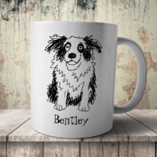Funny Border Collie Coffee Mug