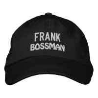 Funny BOSS Bossman Hat with Custom Name V17