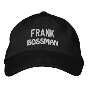 Funny BOSS Bossman Hat with Custom Name V17