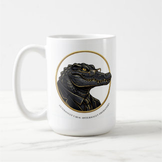 Funny Boss Gift - Corporate Crocodile Anatomy Mug