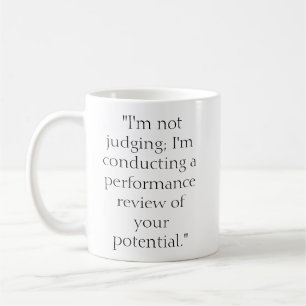 Funny Boss Humor Typography Coffee Mug