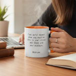 Funny Boss Manager Personalised Notes Office Mug<br><div class="desc">Funny Boss Manager Personalised Notes Office Meeting Mug features the text "That awful moment when you realise this is your circus and those are your monkeys" with your personalised name below. Personalise by editing the text in the text box provided. Designed for you by ©Evco Studio www.zazzle.com/store/evcostudio</div>