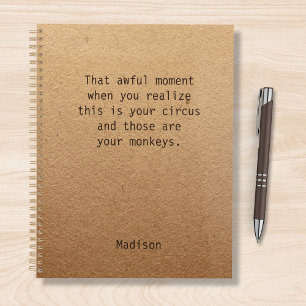 Funny Boss Manager Personalised Notes Office Planner