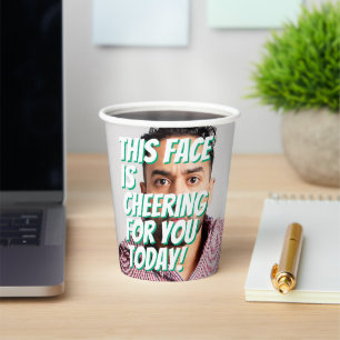 Funny boss's message paper cup for office