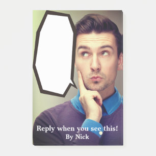 Funny boss's messages. post-it notes