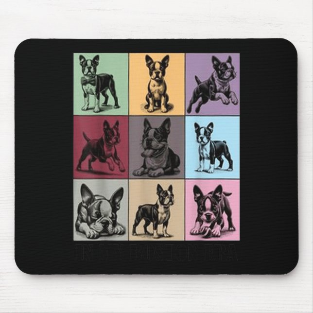 Funny Boston Terrier Quote In My Boston Terrier Er Mouse Pad (Front)