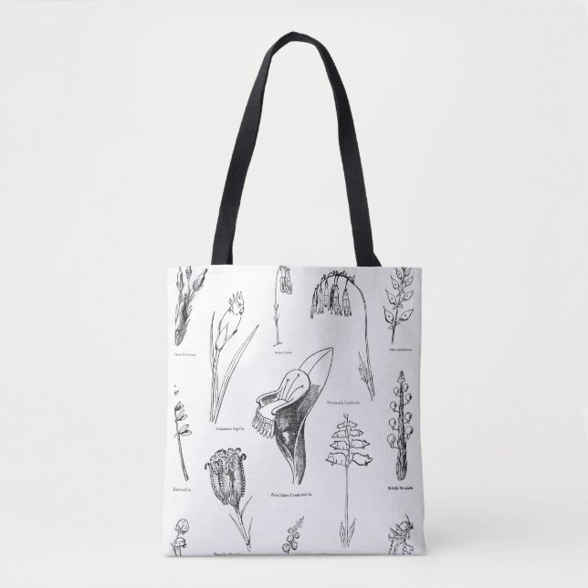 Funny botany tote bag (Front)