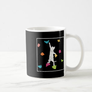 Funny Bouldering Cat Climber Cute Kitten Cats Rock Coffee Mug