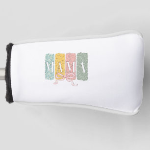 Funny Bow Coquette Mama Flowers Mother’s Day Golf Head Cover