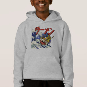 Funny Bowl of Ramen during an ocean storm