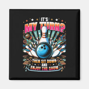 Funny Bowler Bowling 1  Magnet