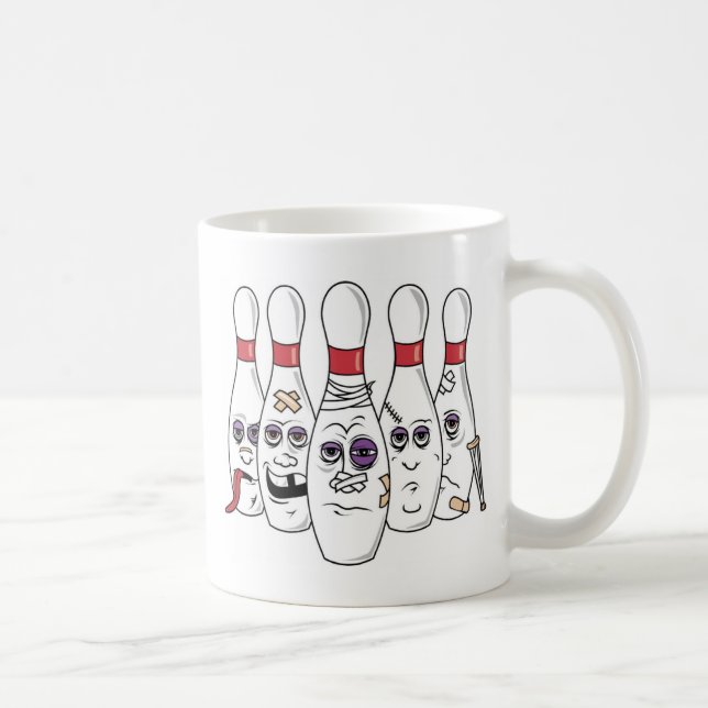 Funny Bowling Coffee Mug (Right)