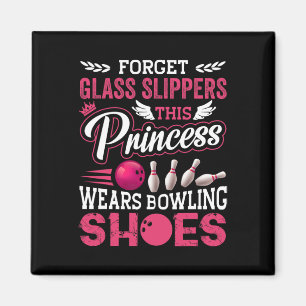 Funny Bowling For Women Girls Kids Mum Wife Magnet