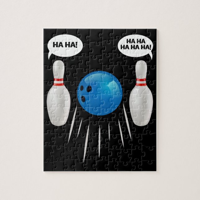 Funny Bowling - Gift For Bowlers Jigsaw Puzzle (Vertical)