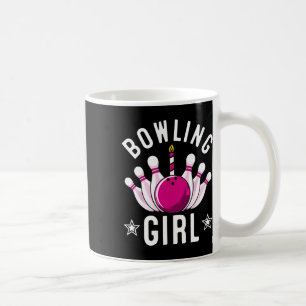 Funny Bowling Gift For Kids Cool Bowler Girls Birt Coffee Mug