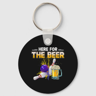 Funny Bowling Hob Key Ring