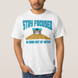 Funny Bowling Keep Mind Out Of Gutter T-Shirt
