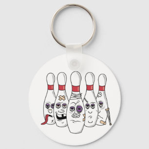 Funny Bowling Key Ring