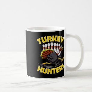 Funny Bowling Kids Turkey Hunters Coffee Mug