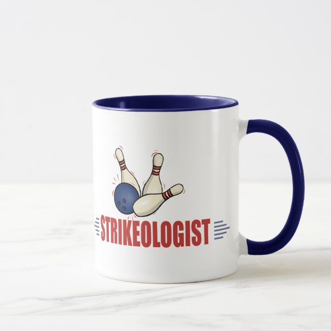 Funny Bowling Mug (Right)