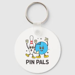 Funny Bowling N Pals Bowl Bowler Bowling Lover Key Ring