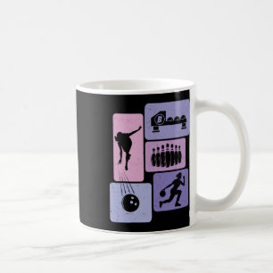 Funny Bowling Player Bowler Game Enthusiast Outfit Coffee Mug