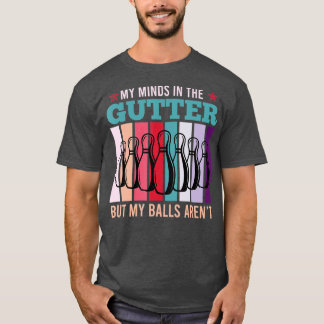 Funny Bowling Saying Vintage Retro Bowler Bowling  T-Shirt