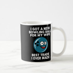 Funny Bowling Shirt For Husnd Dad Grandpa Coffee Mug