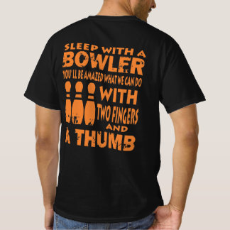 Funny Bowling Shirts Sleep With Bowler Gift