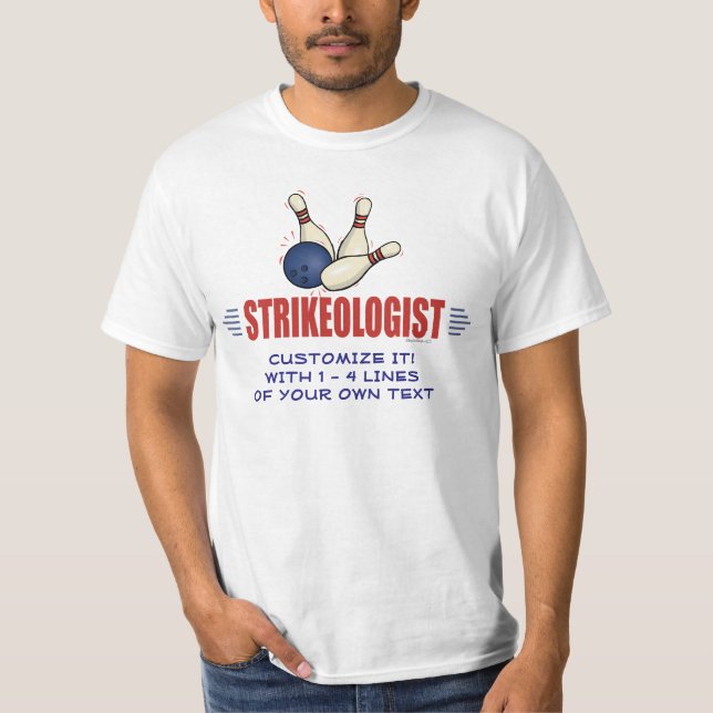 Funny Bowling T-Shirt (Front)
