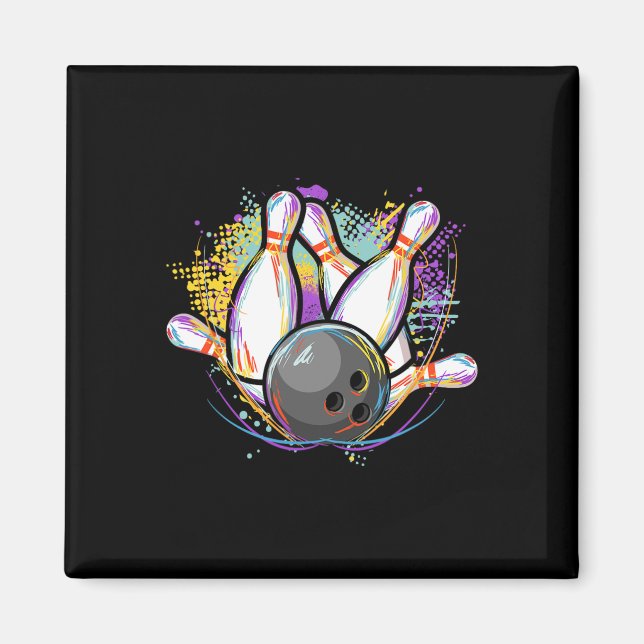Funny Bowling Team - Bowler Bowling  Magnet (Front)
