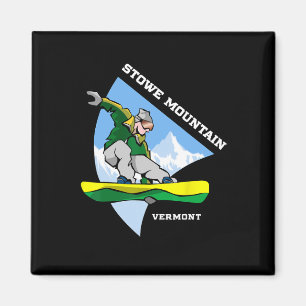Funny Boxer Dog Ride Shotguns Moon Broom Halloween Magnet