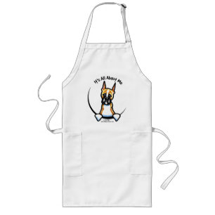 Funny Boxer Long Apron