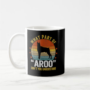 Funny Boxer Mum Boxer Dad Retro Vintage Boxer Dog Coffee Mug