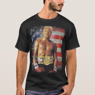 Funny Boxer Trump Trump Rocky Meme 212 T-Shirt