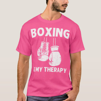 Funny Boxing Art For Men Women Kickboxing Coach Bo T-Shirt