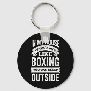 Funny Boxing Boxer Joke Sports Sporting Hob Key Ring