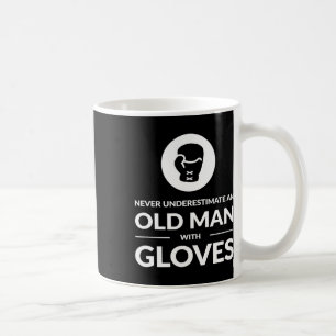 Funny Boxing Boxer Old Man T Shirt Gift Coffee Mug