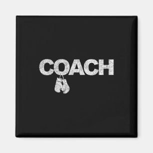 Funny Boxing Coach Boxing Trainer Retro 1  Magnet