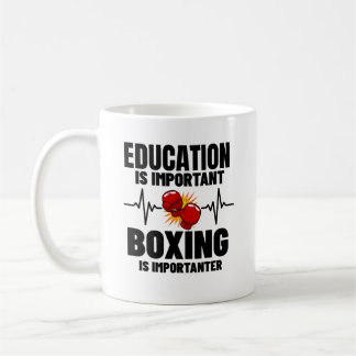 Funny Boxing Gift for Boxer and Boxing Coach Coffee Mug