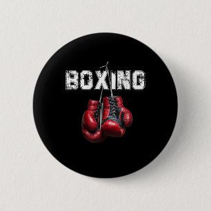 Funny Boxing - I Love Boxing  6 Cm Round Badge