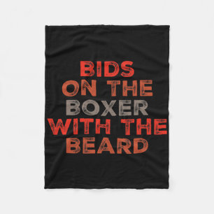 Funny Boxing Quotes Boxers Bids On The Boxer With Fleece Blanket