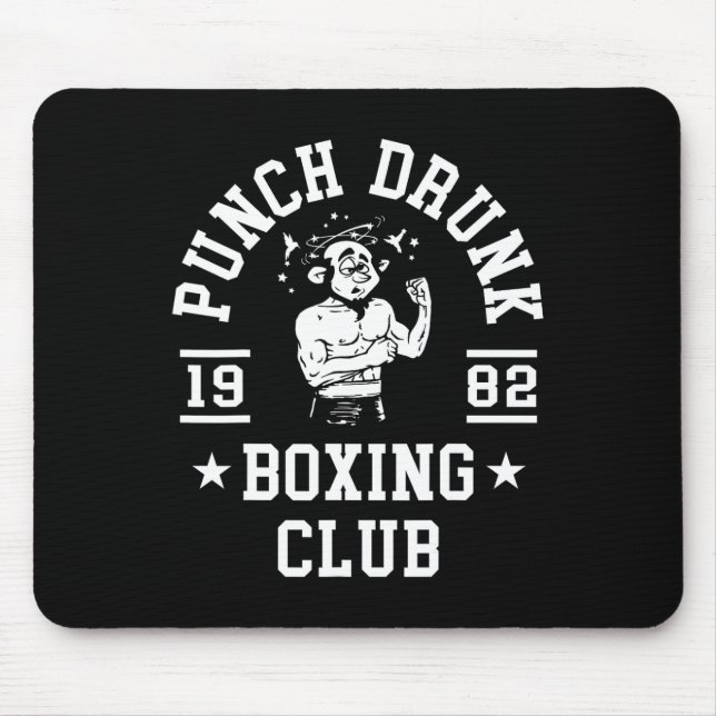 Funny Boxing T Shirt For Boxers  Mouse Pad (Front)