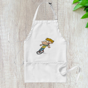 Funny Boy Riding Unicycle Standard Apron