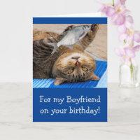 Funny Boyfriend Fishing Birthday