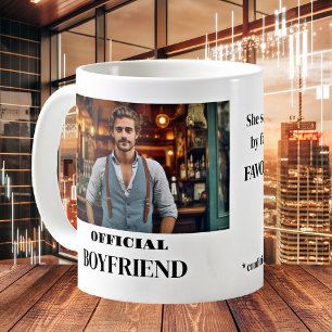 Funny Boyfriend Photo  Coffee Mug