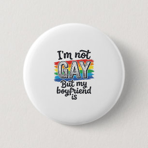 Funny Boyfriend Pride Vintage Engraving Shirt Desi 6 Cm Round Badge