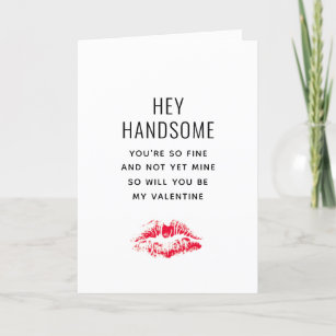 Funny Boyfriend Valentines Day Personalised Holiday Card