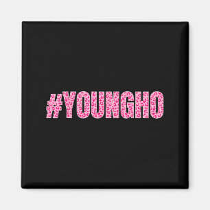Funny Brainrot Gen Z Humour Young Ho Meme Trend Magnet