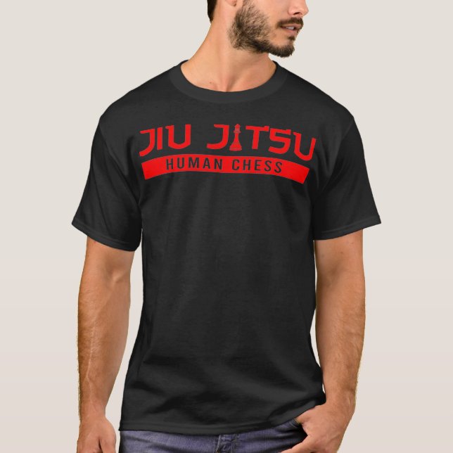 Funny Brazilian Jiu Jitsu Gift Men Women Cool T-Shirt (Front)